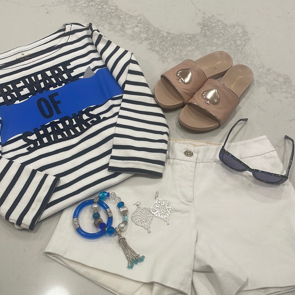Women’s white Kate Spade shorts